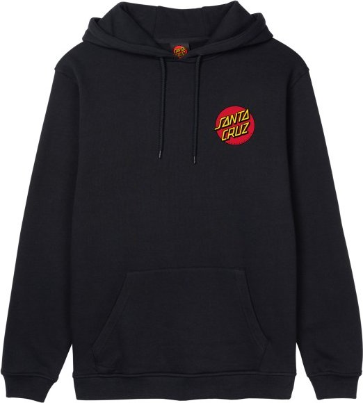 Thumbnail - Santa Cruz - Classic Dot Chest Hood - Hoodie Gr M schwarz