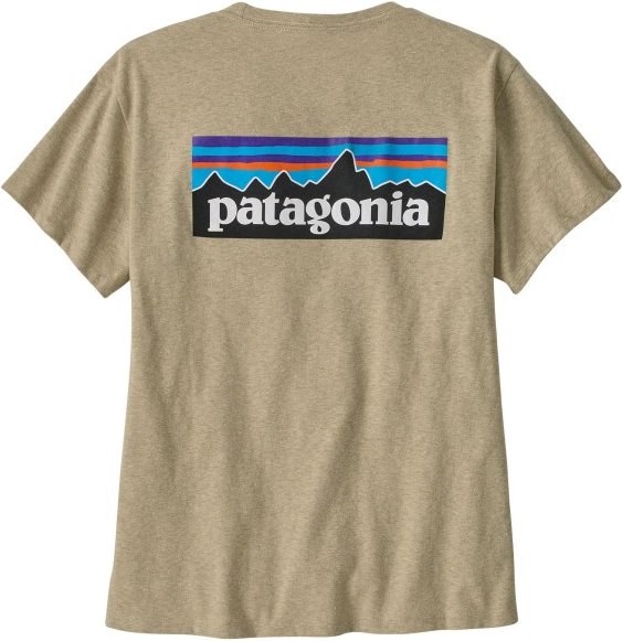 Patagonia - Women's P-6 Logo Responsibili-Tee - T-Shirt Gr XS beige