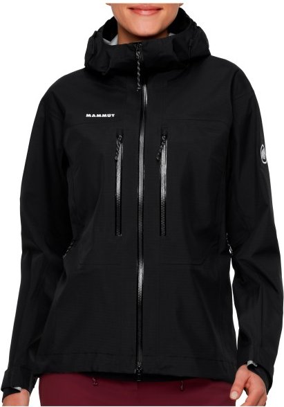 Mammut - Women's Taiss Hardshell Hooded Jacket - Regenjacke Gr XS schwarz