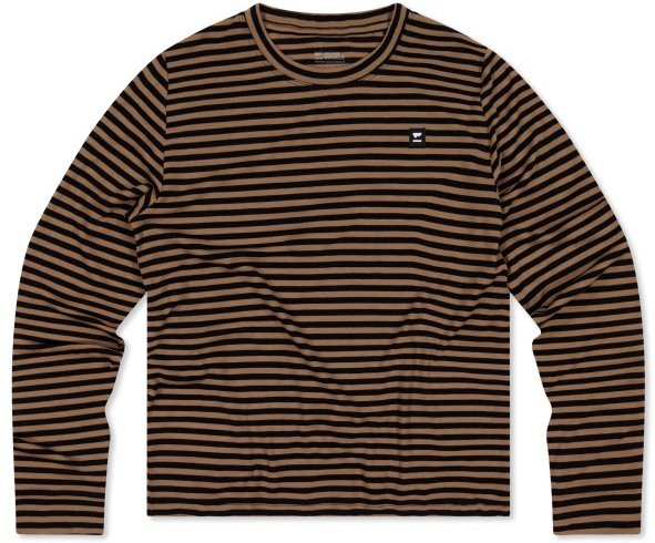 Mons Royale - Women's Icon Merino Air-Con Relaxed L/S - Merinoshirt Gr M braun