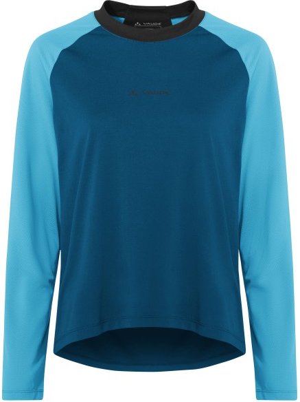 Vaude - Women's Loamer L/S Shirt - Radtrikot Gr 42 blau