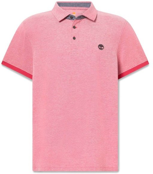 Timberland - Baboosic Brook Oxford Short Sleeve Polo - Polo-Shirt Gr XL rosa