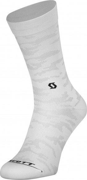 Thumbnail - Scott - Sock Trail Camo Crew - Laufsocken Gr 45-47 grau