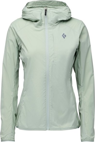 Black Diamond - Women's Alpine Start Hoody - Softshelljacke Gr L grau