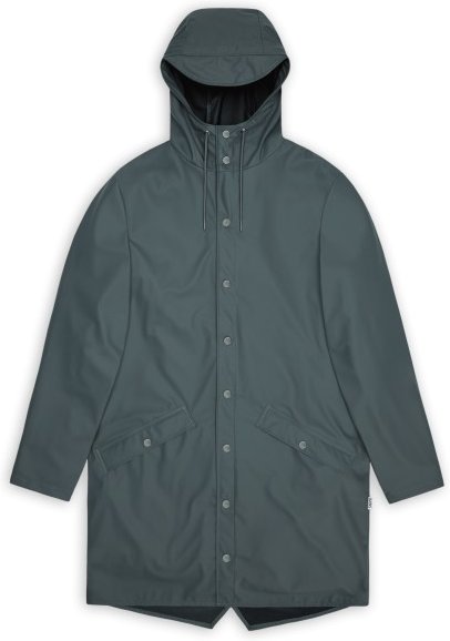 Rains - Long Jacket W3 - Regenmantel Gr XL grau