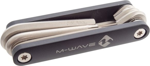M-Wave - Falt-Werkzeugset Pocket F6 - Werkzeugset schwarz