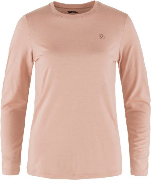 Fjällräven - Women's Abisko Wool L/S - Merinolongsleeve Gr M rosa