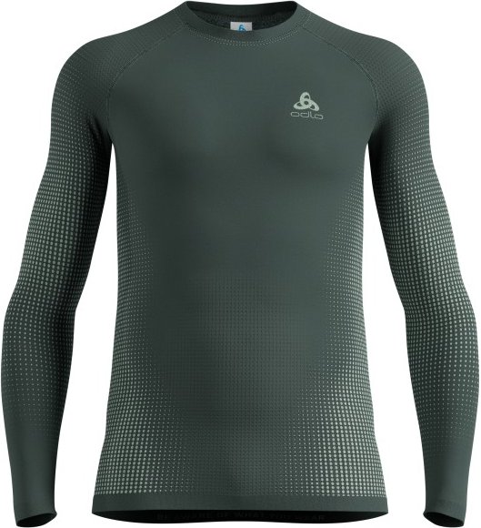 Odlo - Base Layer Top Crew Neck L/S Performance Warm Eco - Kunstfaserunterwäsche Gr S bunt