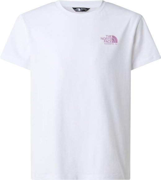 The North Face - Girl's Flora Relaxed S/S Tee - T-Shirt Gr S weiß