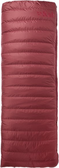 Rab - Outpost 700 - Daunenschlafsack Gr bis 190 cm Körperlänge rot