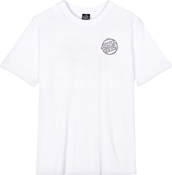 Santa Cruz - Women's Offshore Dot T-Shirt - T-Shirt Gr 14 weiß