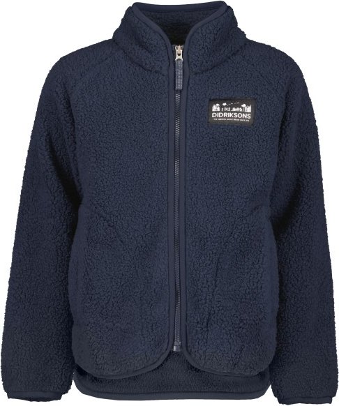 Didriksons - Kid's Gibbs Full-Zip 2 - Fleecejacke Gr 80 blau