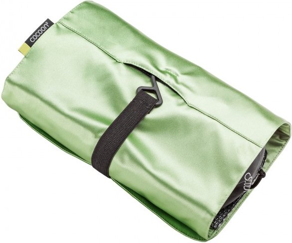 Cocoon - Hanging Toiletry Kit Minimalist with Silk - Kulturbeutel Gr 24 x 17 x 1 cm grün