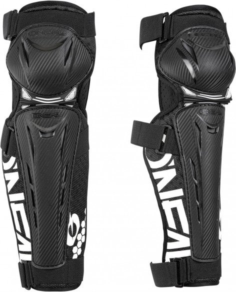 O'Neal - Trail FR Carbon Look Knee Guard - Protektor Gr XL grau/schwarz