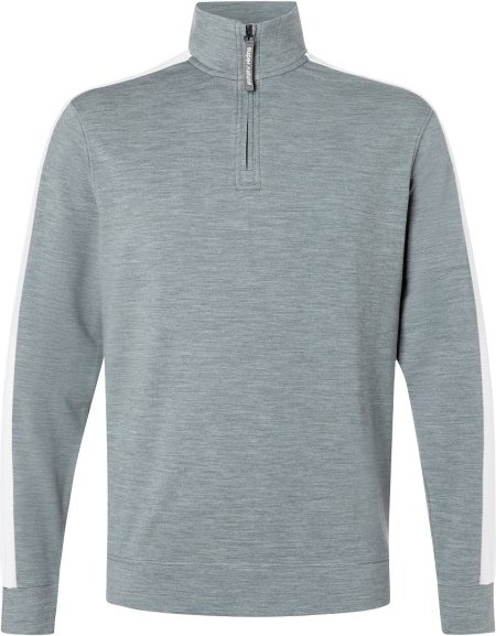 super.natural - Colorado Zip Turtleneck - Pullover Gr XL grau