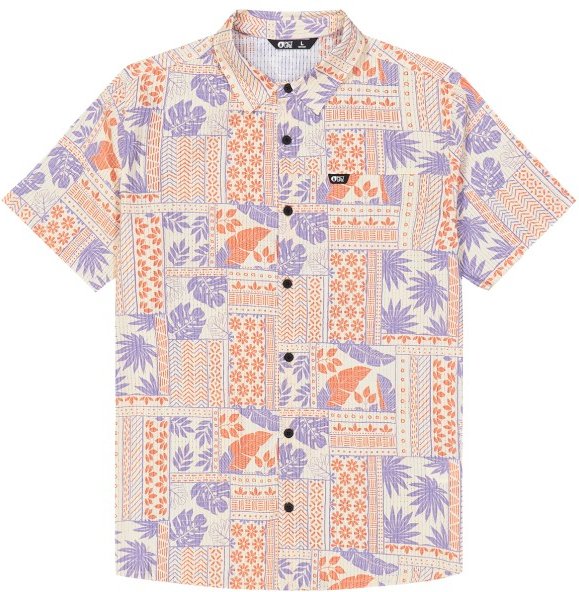 Picture - Klivox Printed Shirts - Hemd Gr M rosa