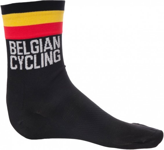 Thumbnail - Bioracer - Belgium Sock - Radsocken Gr 36-38 - S schwarz