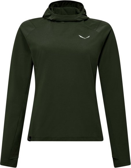 Salewa - Women's Puez Sun Hoodie - Fleecepullover Gr 38 oliv