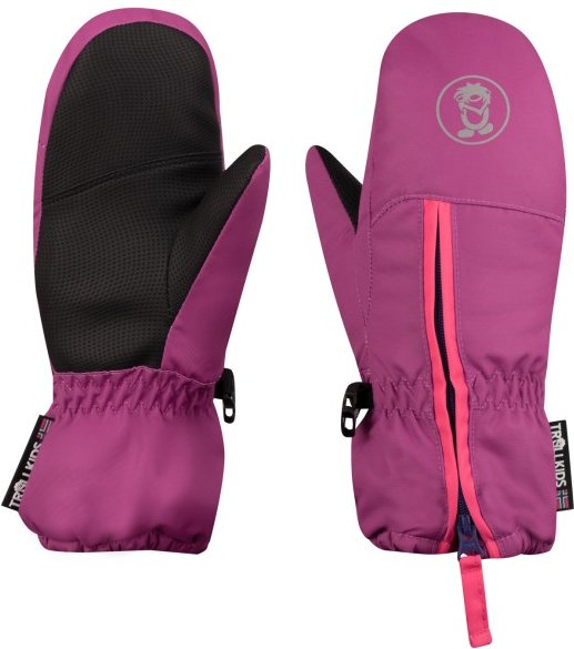 Thumbnail - Trollkids - Kid's Troll Mitten - Handschuhe Gr 5 - 9-10 Years lila
