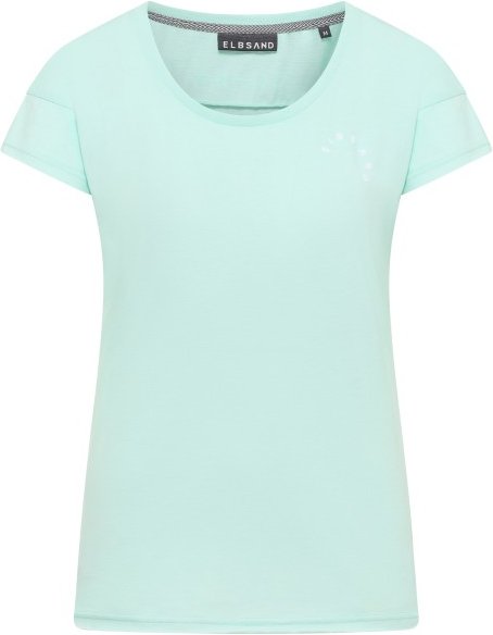 ELBSAND - Women's Rea - T-Shirt Gr S ocean view melange