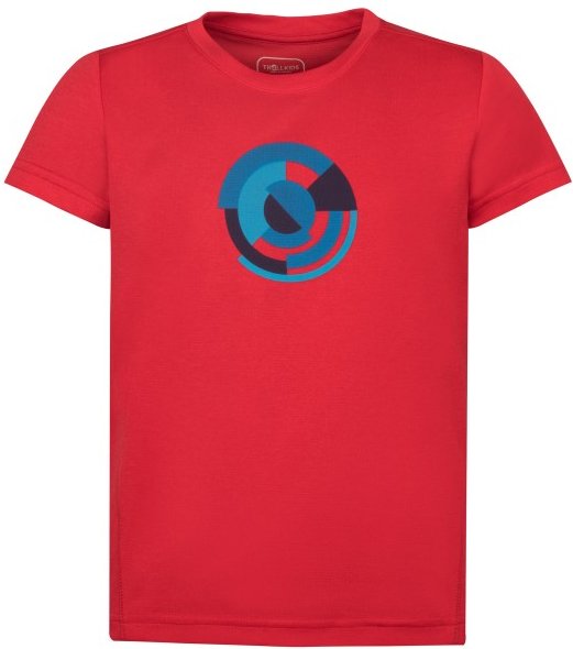 Trollkids - Kid's Sognefjord T-Shirt - Funktionsshirt Gr 116 rot