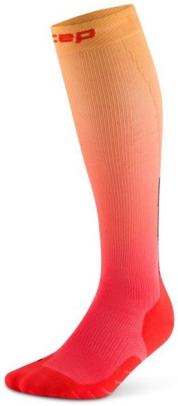 CEP - Women's Run Edt. Gradient Socks Tall 5.0 - Kompressionssocken Gr III rot