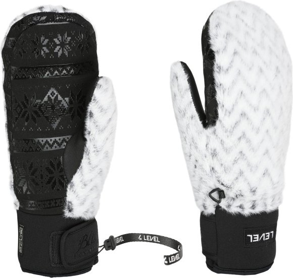 LEVEL - Siberian Mitt - Handschuhe Gr L schwarz/weiß