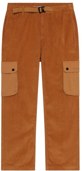 Thumbnail - KnowledgeCotton Apparel - Fig 8 Wales Corduroy Elastic Waist - Freizeithose Gr XL braun