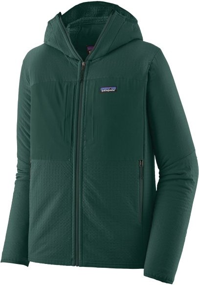 Patagonia - R2 Techface Hoody - Fleecejacke Gr M grün