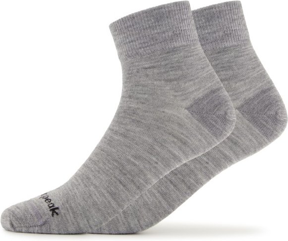 Thumbnail - Heber Peak - Merino SylvaHe. Quarter 2-Pack - Multifunktionssocken Gr 36-38 grau
