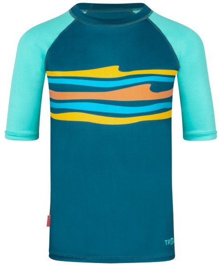 Trollkids - Kid's Haukland T - Lycra Gr 92 blau