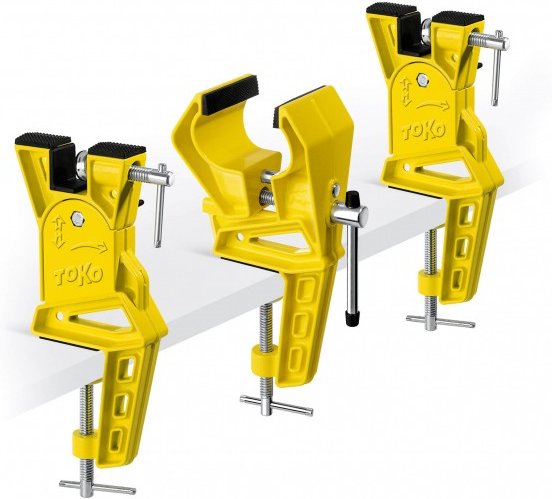 Toko - Ski Vise World Cup - Einspannvorrichtung gelb