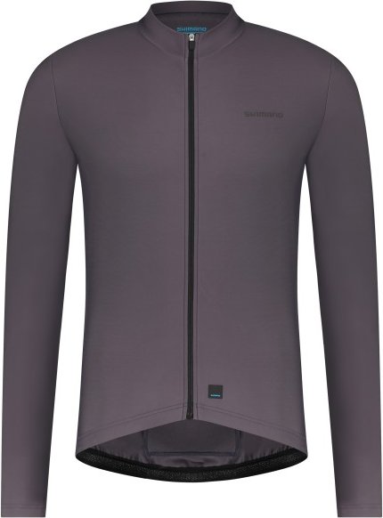 Thumbnail - Shimano - Element Long Sleeve Jersey - Radtrikot Gr M grau