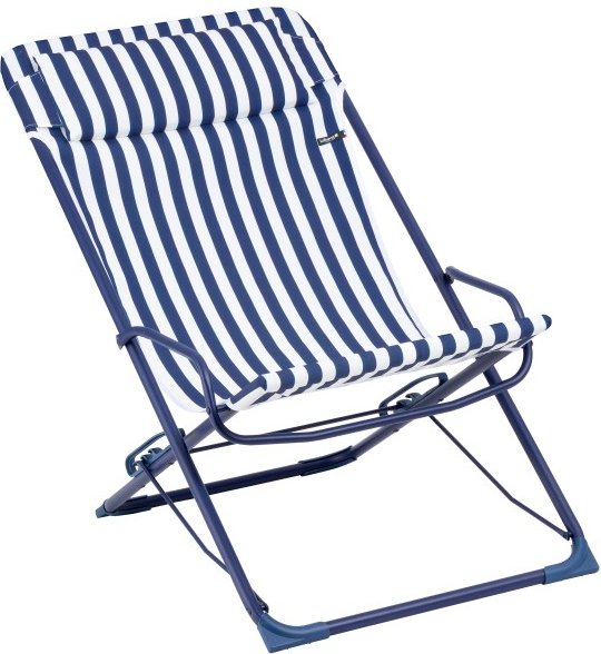 Thumbnail - Lafuma Mobilier - Transaswing Airlon + - Campingstuhl weiß/blau