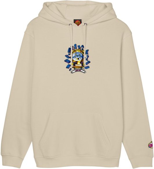Santa Cruz - Grabke All Around Front - Hoodie Gr S beige