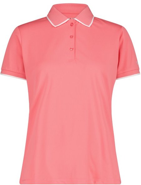 CMP - Women's Polo Stretch Piquet - Polo-Shirt Gr 42 rosa