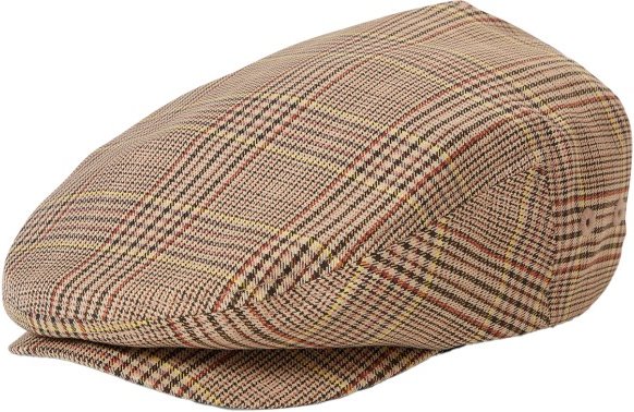 Thumbnail - Brixton - Hooligan Lightweight Flat Cap - Cap Gr S braun/beige