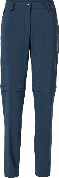 Vaude - Women's Yaras Zip Off Pants - Radhose Gr 38 - Regular blau