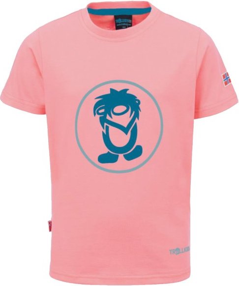 Trollkids - Kid's Troll T - T-Shirt Gr 98 rosa
