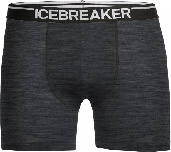 Thumbnail - Icebreaker - Anatomica Boxers - Merinounterwäsche Gr M schwarz