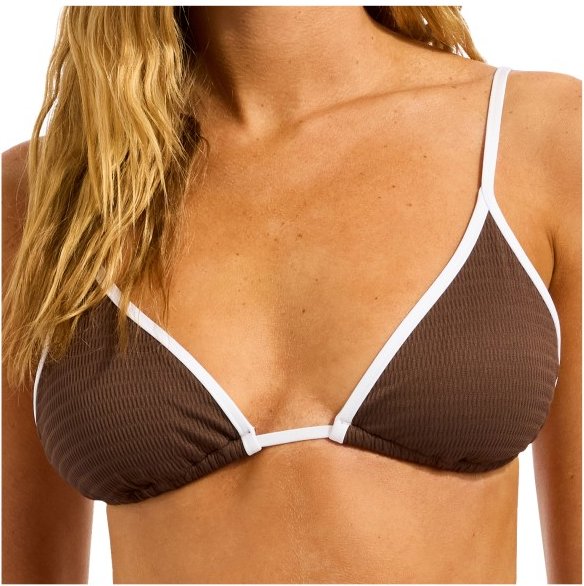 Seafolly - Women's Beach Bound Slide Tri - Bikini-Top Gr 32 orange