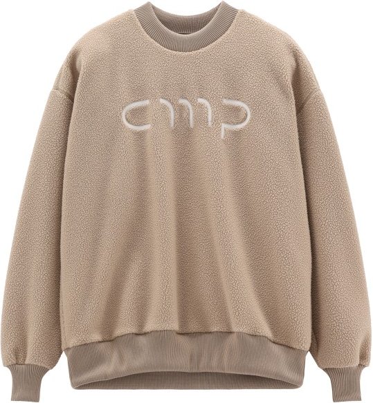 CMP - Sweater with Logo - Pullover Gr XL beige