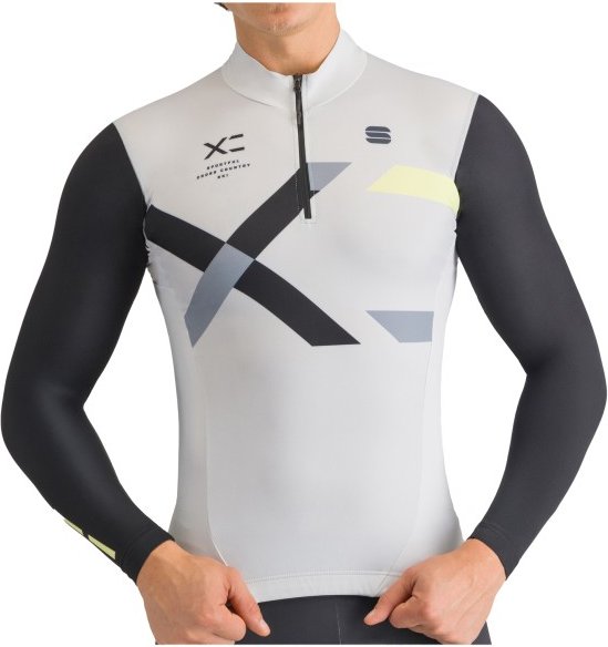 Thumbnail - Sportful - Squadra Jersey - Langlaufjacke Gr M grau
