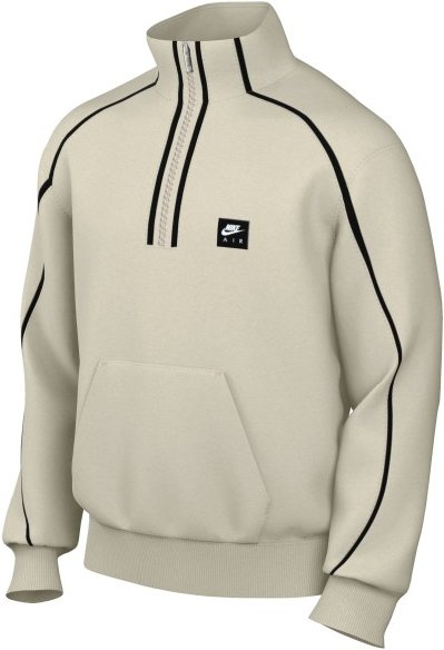 Thumbnail - Nike - Air BB Fleece Quarter Zip - Hoodie Gr M beige