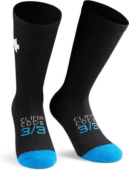 ASSOS - Ultraz Winter Socks P1 - Radsocken Gr 39-42 schwarz