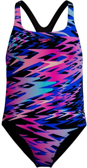 Speedo - Kid's Hyperboom Print Medalist One Piece - Badeanzug Gr 176 bunt
