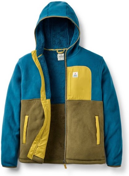Passenger - Loch Hooded Recycled Polar Fleece - Fleecejacke Gr L blau