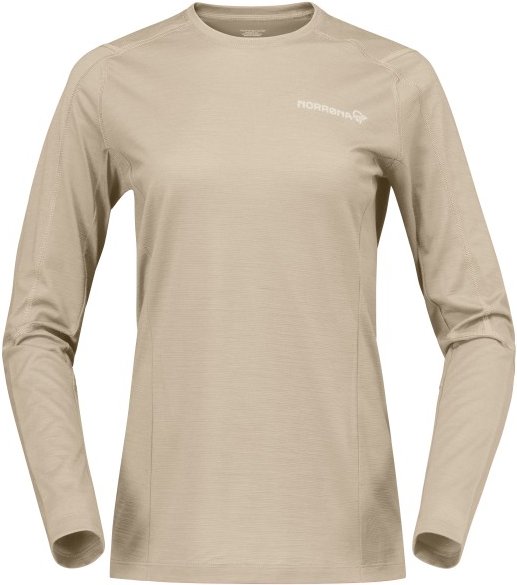 Norrøna - Women's Falketind EqualiserUll Long Sleeve - Merinoshirt Gr S pure cashmere
