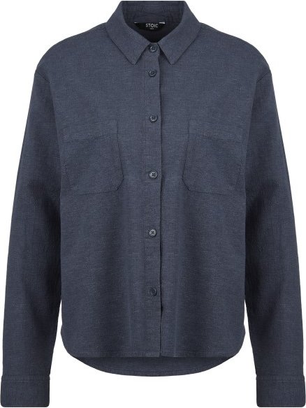 Stoic - Women's Hemp54 BjurholmSt. L/S Blouse - Bluse Gr XL blau