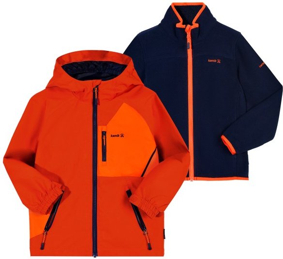 Kamik - Kid's Silas - Regenjacke Gr 152 rot